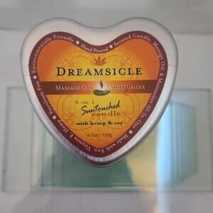 3 in 1 Massage, Moisturizer Candle "Dreamsicle" Earthly Body